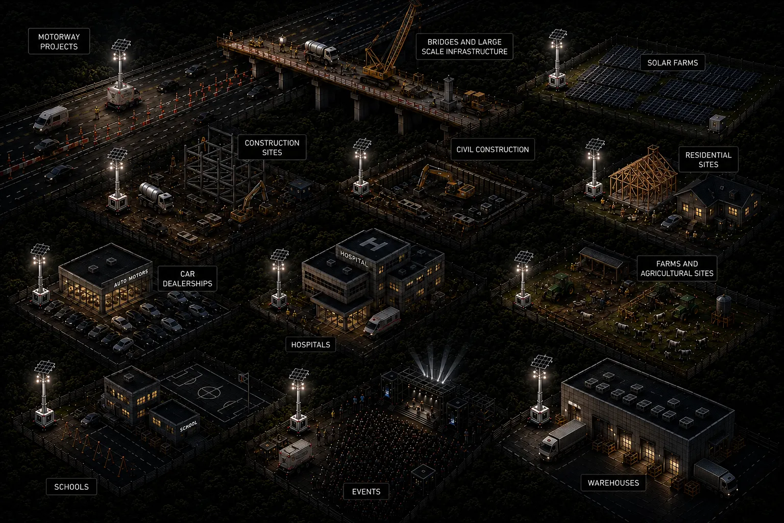 Crosbies Security — industries we serve